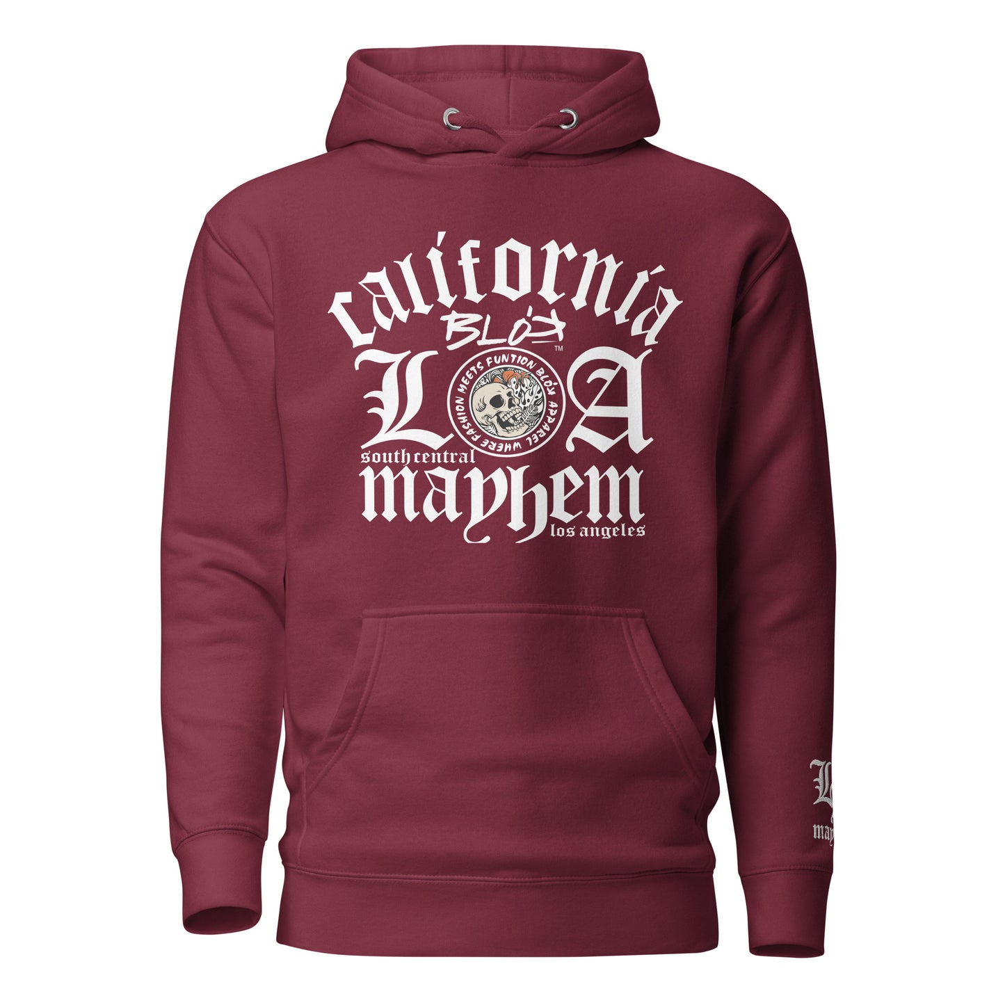 California Mayhem - Front Print & Embroidered Arm - Women's Hoodie