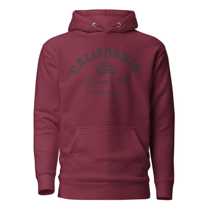 California Beverly Hills - Front Print in Black - Men's Hoodies