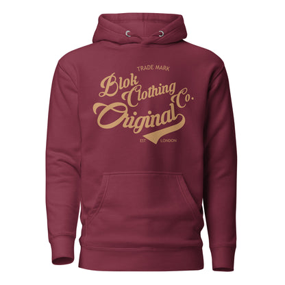Original Clothing Company - Front Print - in Gold - Men's Hoodie