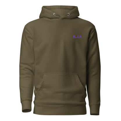 Essentials Small Logo - in Purple Embroidery - Women's Hoodie