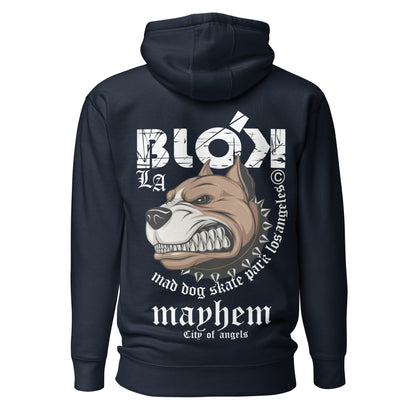 LA Mayhem Mad Dog - Front and Back Print - Men's Hoodie