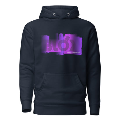 Roller - Purple print - Women's Hoodie