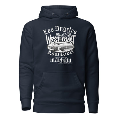 Low Rider Mayhem - with White Print - Women's Hoodie