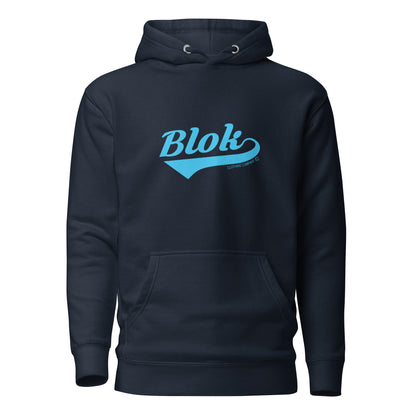 Blok Classic Logo - in Blue Print - Women's Hoodie