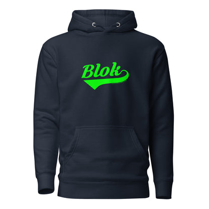 Blok Classic Logo - in Green Print - Women's Hoodie