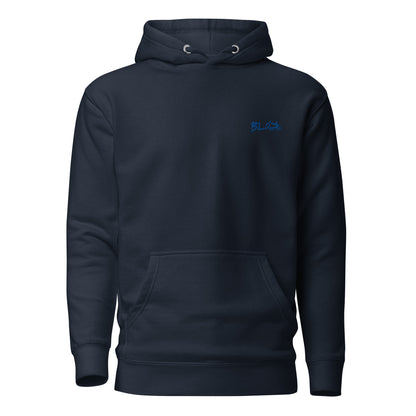 Essentials Small Logo - in Blue Embroidery - Women's Hoodie