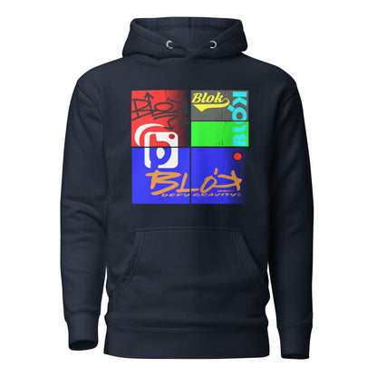 Blok Logos - Front Print - Women's Hoodie