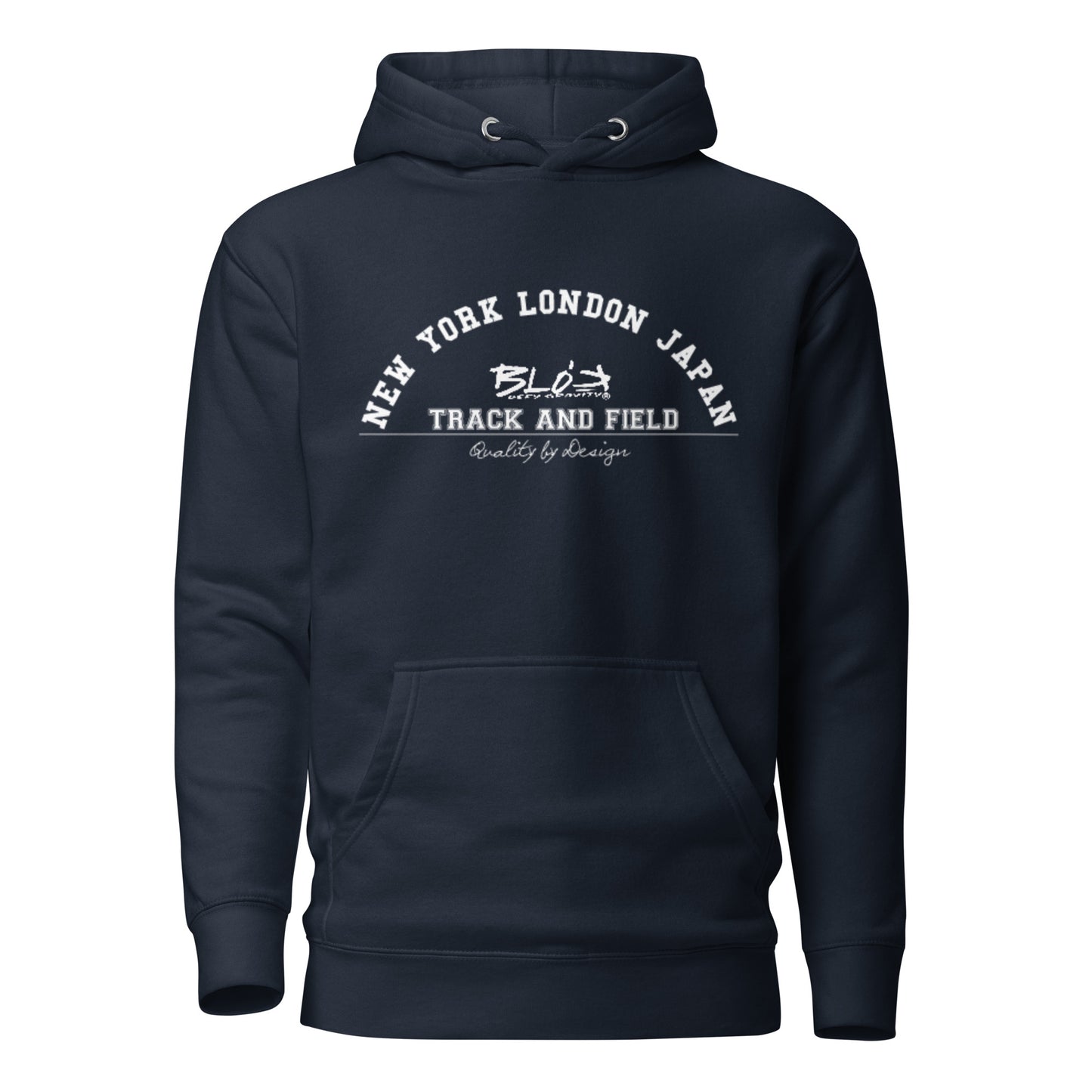 Track & Field - with White Print - Women's Hoodie