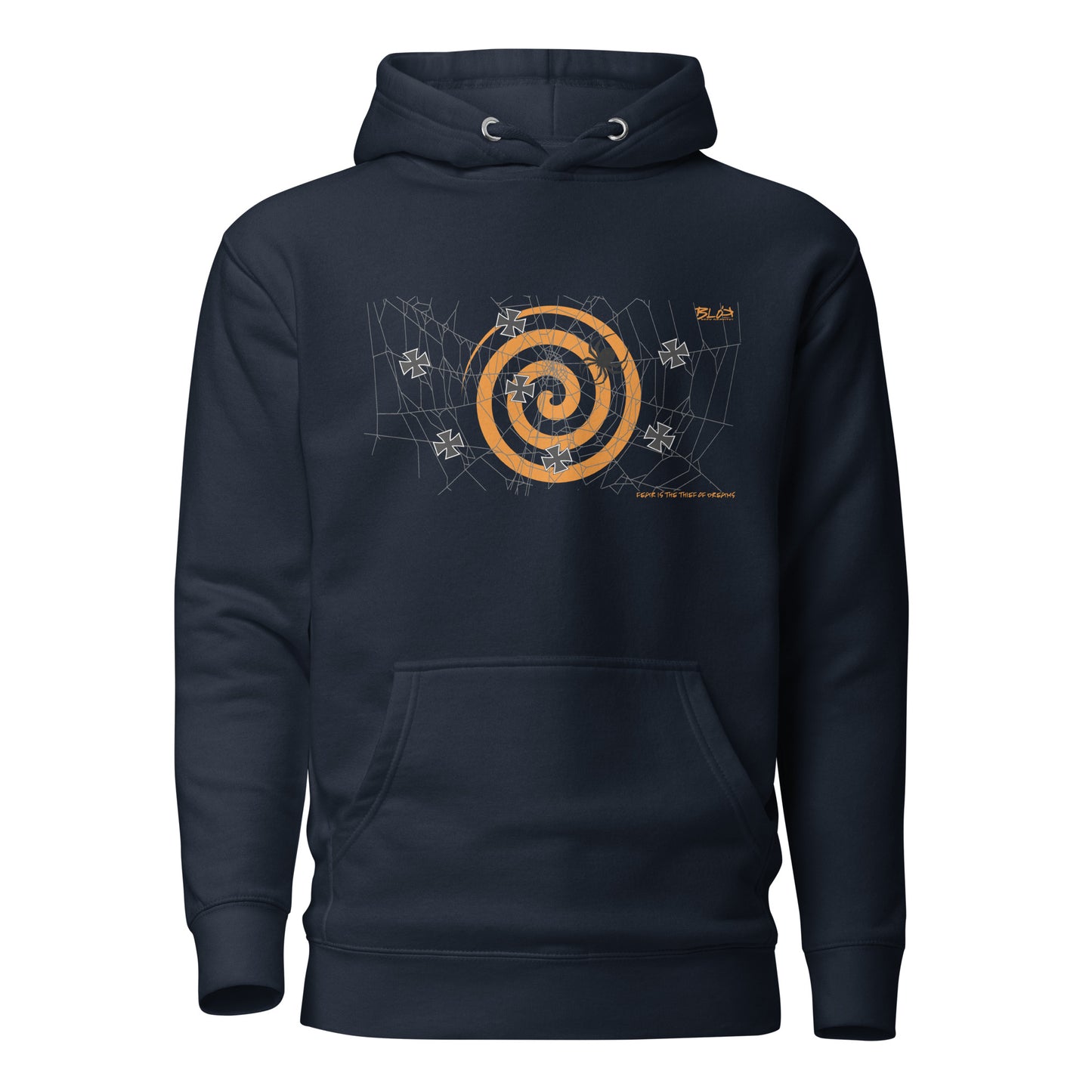 Spiders Webb - Front & Back Print - Men's Hoodie