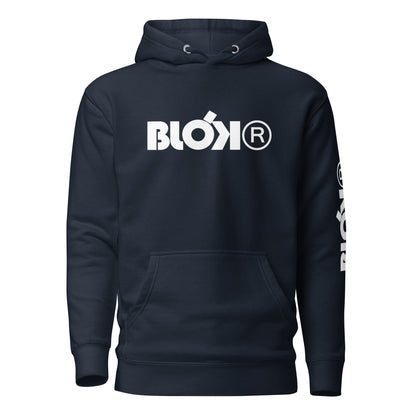 BLOK R  - Front & Arm Print - Men's Hoodie