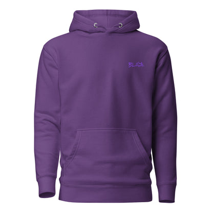 Essentials Small Logo - in Purple Embroidery - Women's Hoodie