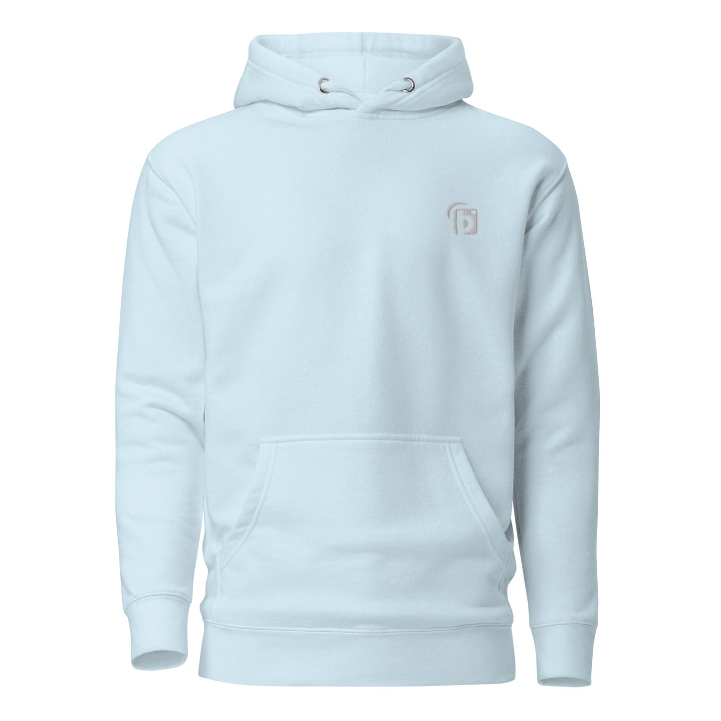 Original Logo - in White Embroidery - Women's Hoodie