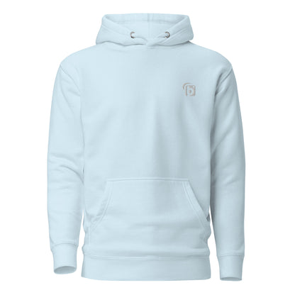 Original Logo - in White Embroidery - Women's Hoodie