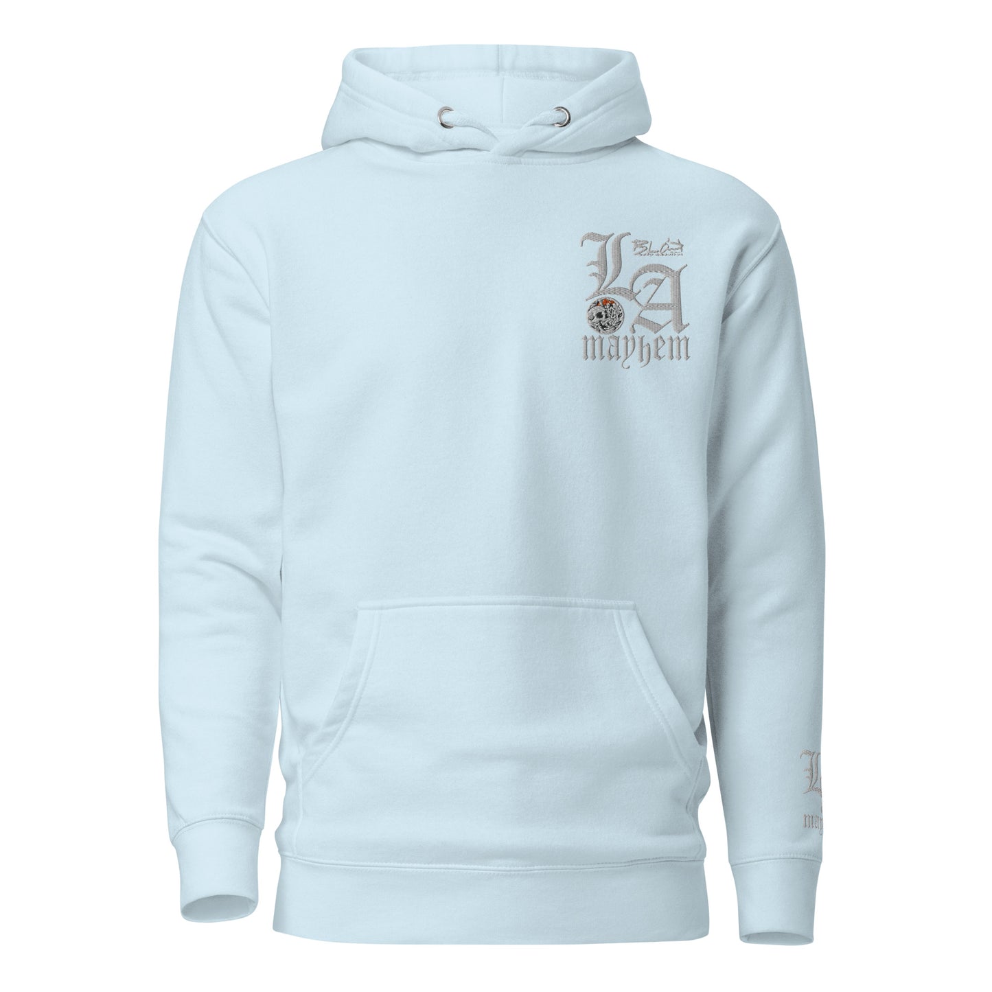 BLOK LA Mayhem - Embroidered Front & Arm Logo Women's Hoodie