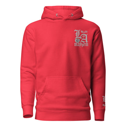 LA Mayhem - Embroidered Front & Arm Design - Men's Hoodie
