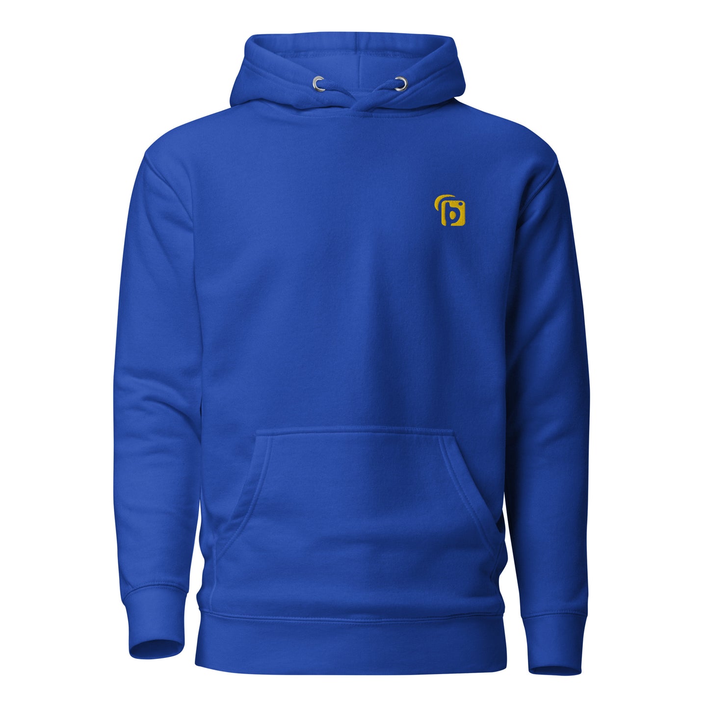 Blok Original Logo - in Gold Embroidery - Men's Blok Logo Hoodie