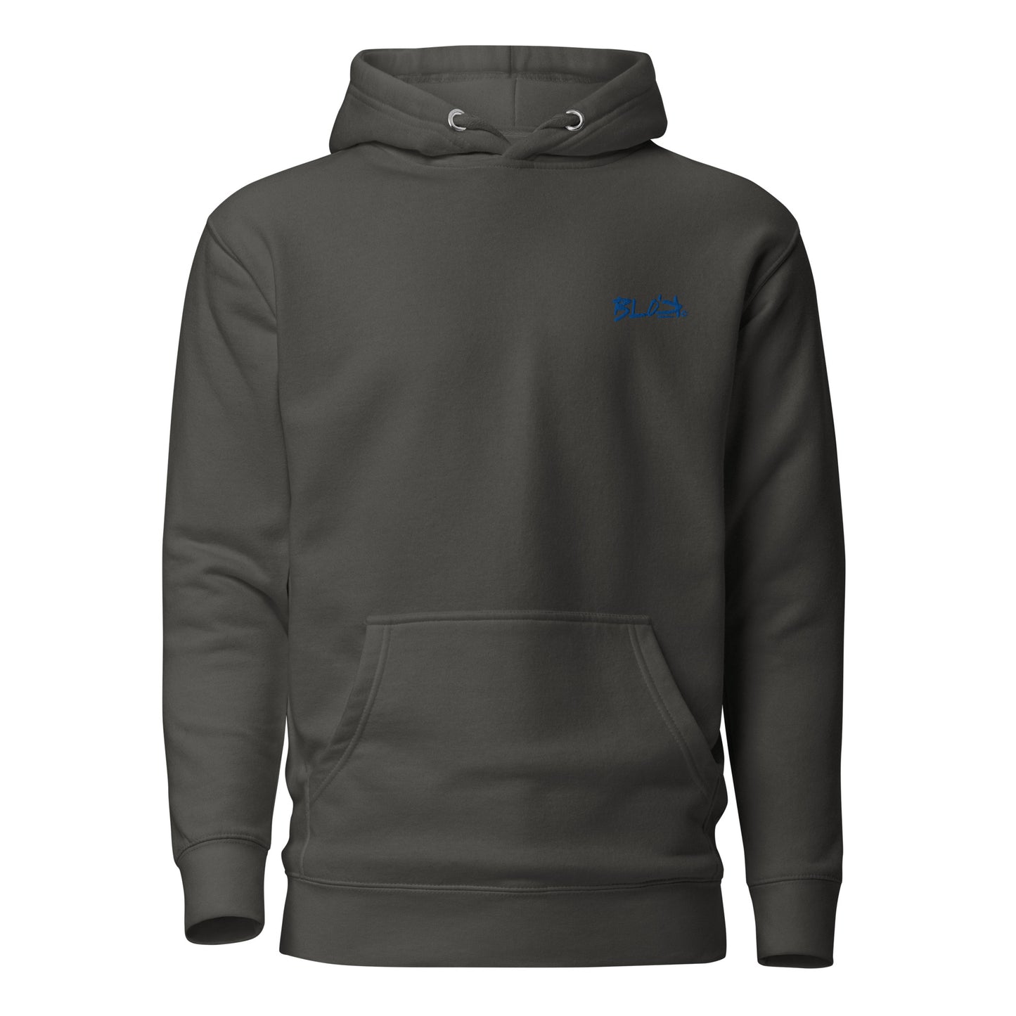Essentials Small Logo - in Blue Embroidery - Women's Hoodie