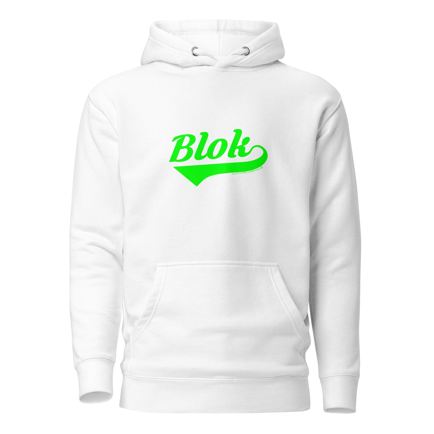 Blok Classic Logo - in Green Print - Women's Hoodie