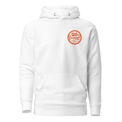 Quality By Design - Small Print in Orange - Women's Hoodie