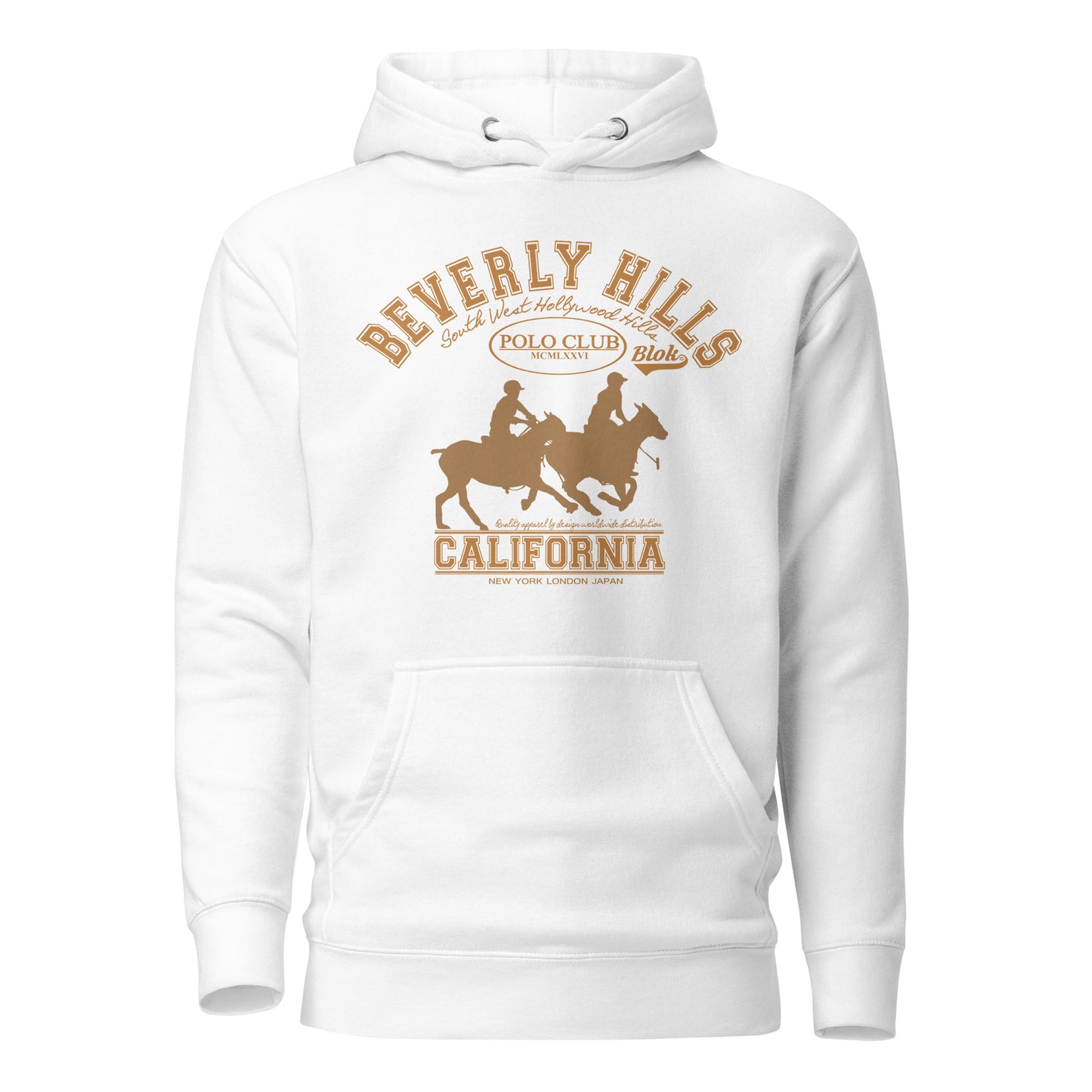 Beverly Hills Polo Club - with Gold Print - Women's Hoodie