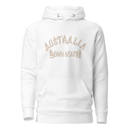 Bondi Beach - Front & Back Print in Sand - Women's Hoodie