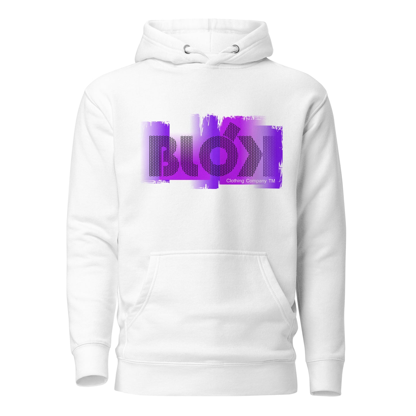 Roller - Purple print - Men's Hoodie