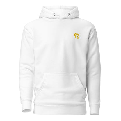 Original Logo - in Gold Embroidery - Men's Hoodies