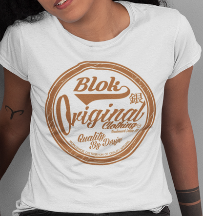 Quality By Design - with Gold Print - Women's Slim Fit