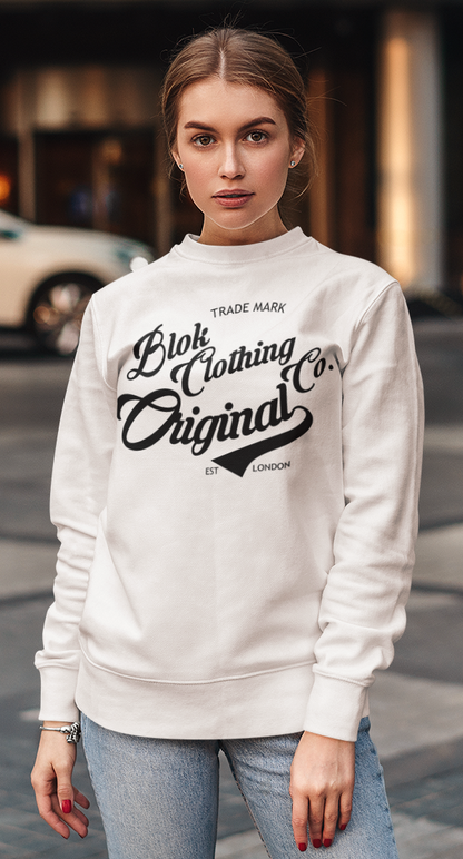 Original Clothing Company - Black Print - Women's Sweatshirt