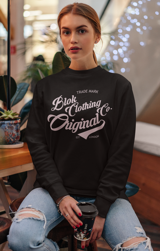 Original Clothing Company - Pink Print  - Women's Sweatshirt