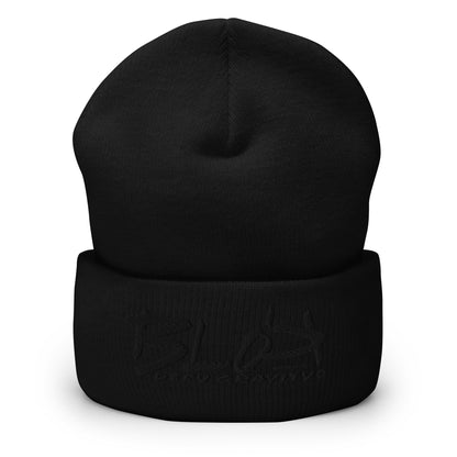Blok Defy Gravity - Black Embroidery - Premium Cuffed Beanie