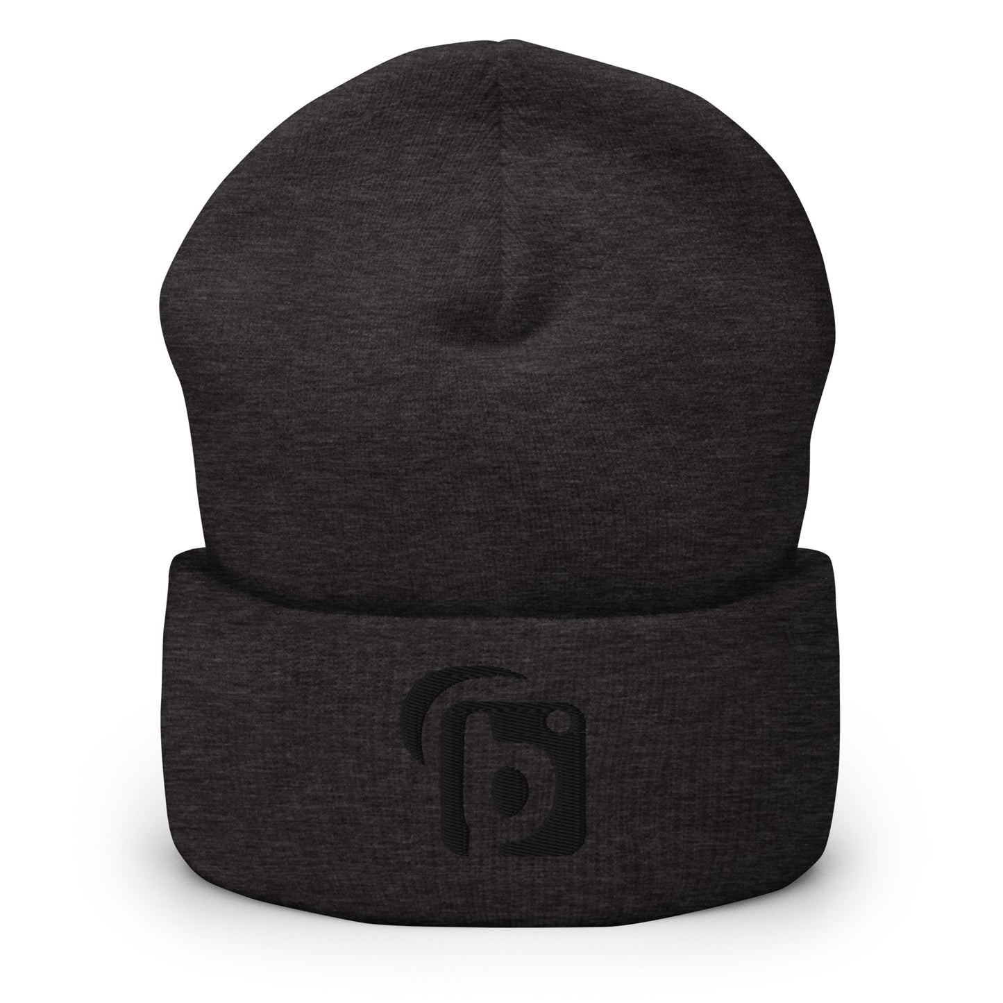 Blok Original Logo - Black Embroidery - Premium Cuffed Beanie