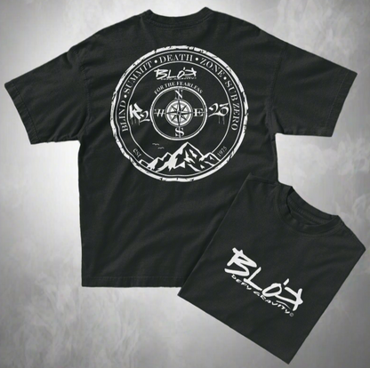 Blind Summit - Front & Back Print - in White - Women's Oversize