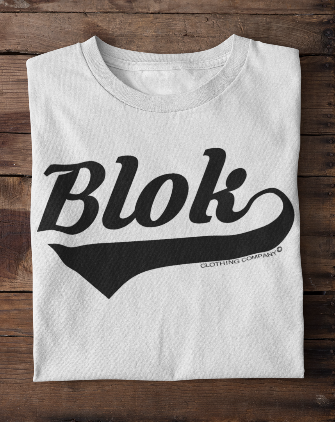 Blok Classic - Front Print - in Black - Women's Relaxed Fit