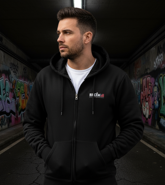 Blok Registered New York London Japan Premium zipped hoodie