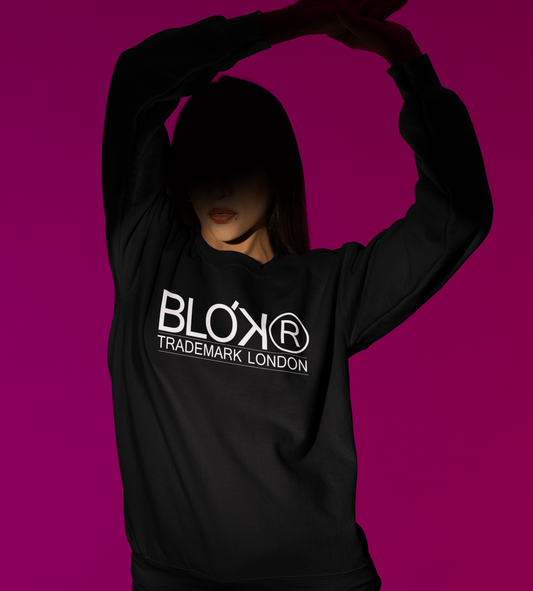 Trademark London - White Print - Women's Sweatshirt