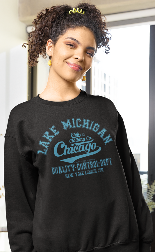 Chicago - 50 States - Blue Print - Women's Sweatshirt