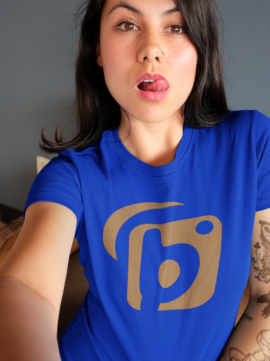 Original Logo - in Gold - Women's Slim Fit