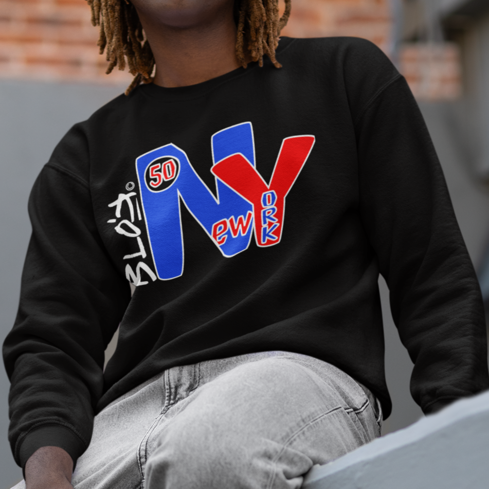 Blok New York - Front Print - Men's Sweatshirt