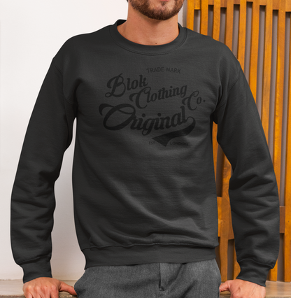 Original Clothing Company - Black Print - Men's Sweatshirt