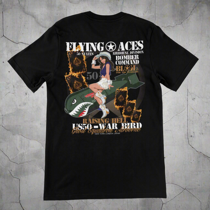 Bomber Command - Front & Back Print - Women's Relaxed Fit