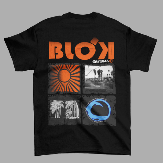 California Sport - Front & Back Print with Orange Logo - Women's Relaxed Fit