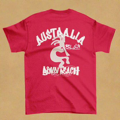 Bondi Beach - Front & Back Print in Sand - Women's Relaxed Fit