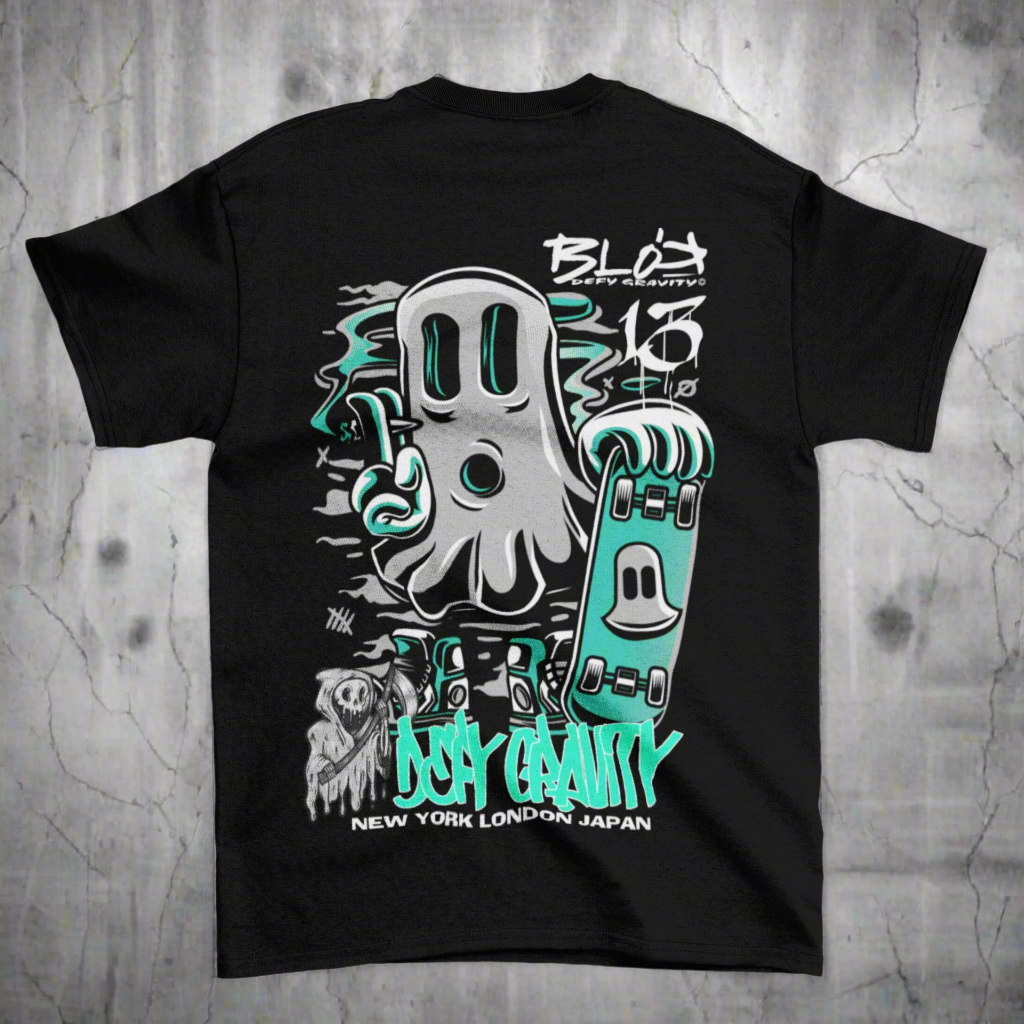 Ghosting - Front & Back Print - Women's Relaxed Fit