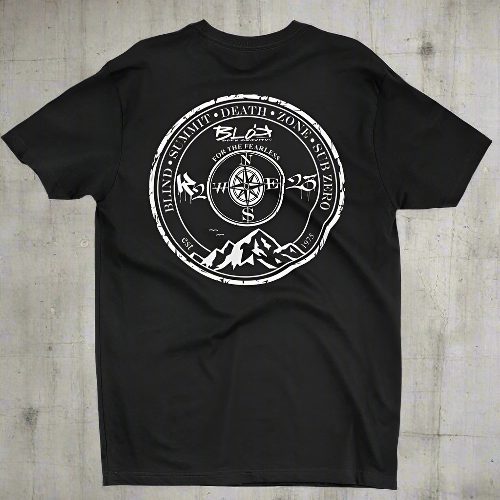 Blind Summit - Front & Back Print - with White Logo - Women's Relaxed Fit