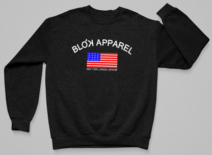 Blok Apparel - White Logo - Women's Sweatshirt