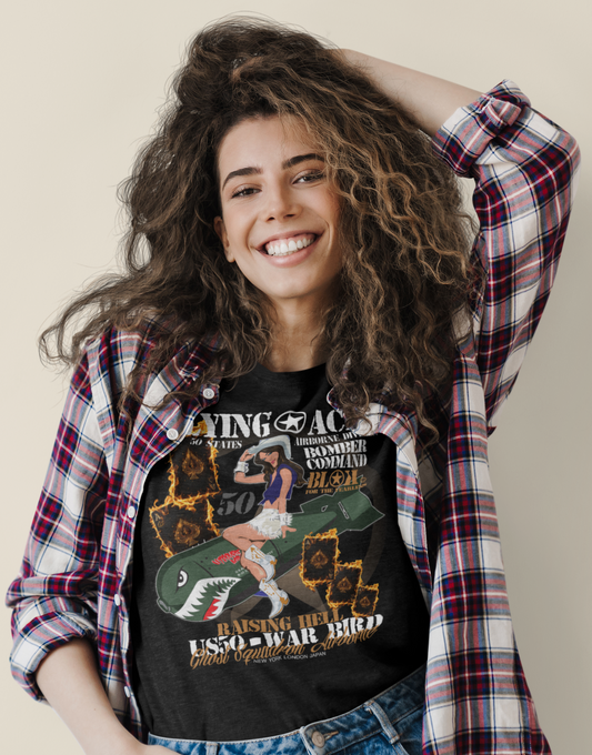 Bomber Command - Front Print - Women's Relaxed Fit