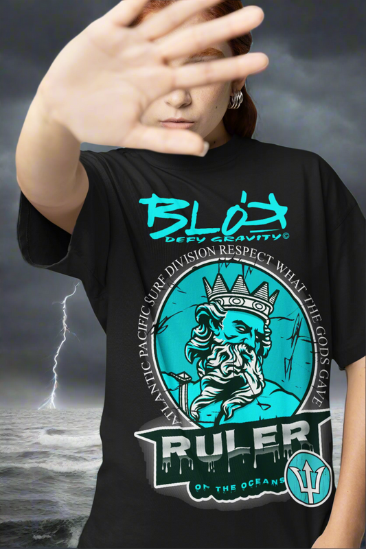 Ruler of the Oceans - Front Print - Women's Oversize