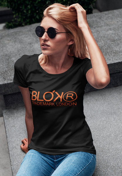 Registered - with Orange Print - Women's Slim Fit