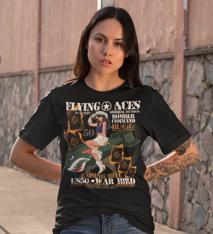 Bomber Command - Front Print - Women's Oversize